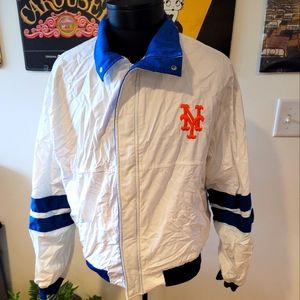 VINTAGE! RARE! 80s/90s NY Mets Vintage Zip Up Jacket